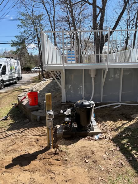 Pool electrical wiring pump bonding installation MA NH